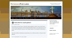 Desktop Screenshot of orthodoxportland.org