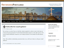 Tablet Screenshot of orthodoxportland.org